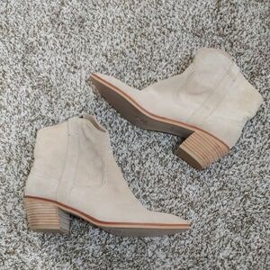 Dolce Vita Taupe Ankle Booties Women's Size 8.5